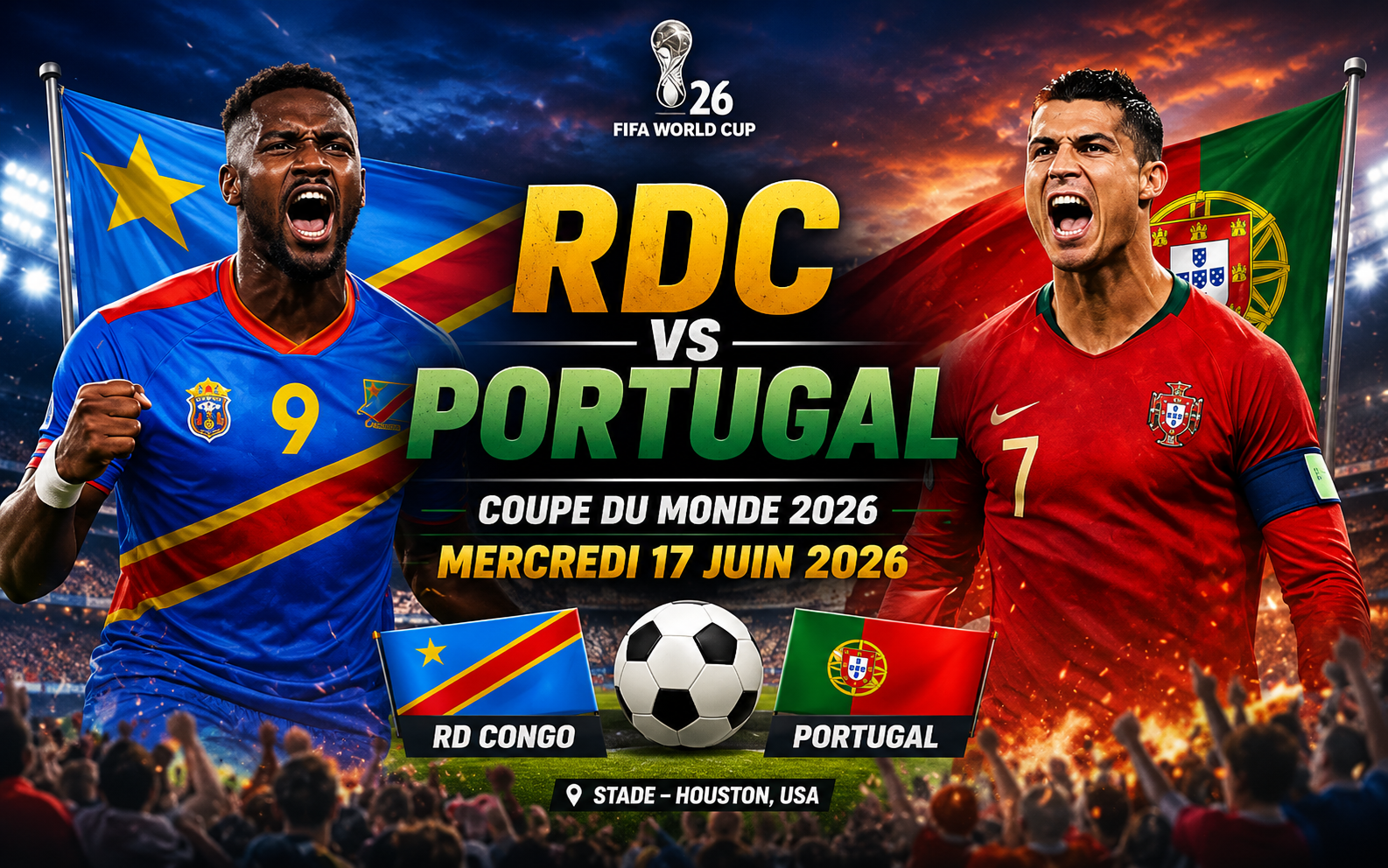 Portugal vs DR Congo